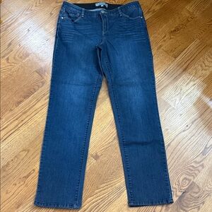 Wit & Wisdom Straight Leg Jeans Dark Wash Size 10
